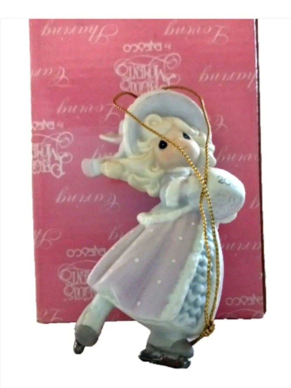 Vtg Precious Moments Ornament 2002 May Your Holidays Sparkle With Joy 104203 IOB